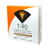 Cafec 2 Cup Medium Roast Filter Paper 40 Pack - Barista Supplies
